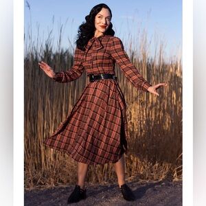 Tatyana Clara Plaid Skirt, XS